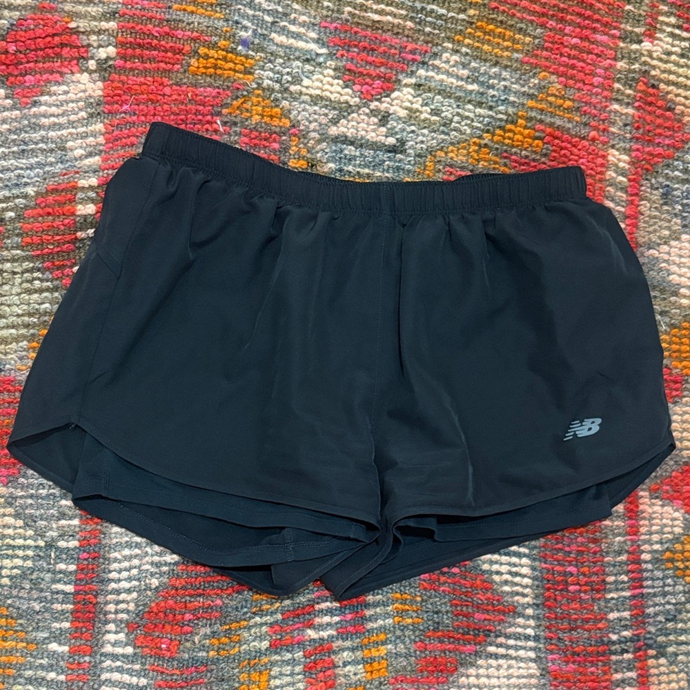 New Balance Women's Black Athletic Shorts